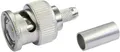 Produktbild: Telegärtner 100027454 100027454 BNC-Steckverbinder Stecker, gerade 50 Ω 1 St.