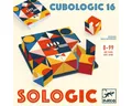 Produktbild: DJECO Lernspielzeug SOLOGIC: Cubologic 16 Logikspiel mit Holzwürfeln & Karten ab 8 Jahren