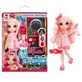 Produktbild: Rainbow High Creative Crystals Bella - Pinkfarbene 28 cm Modepuppe mit Make It K