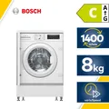 Produktbild: Bosch WIW28443 8kg Einbau Waschmaschine, 60cm breit, 1400 U/min, LED-Display, Un