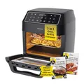 Produktbild: Rachs KOCHWERK Digitale Heißluftfritteuse 12 Liter mit XXL-Zubehörpaket | Ofen, Grill & Fritteuse mit Sichtfenster & Touchscreen| Airfryer ohne Öl | 10 Programme & Timerfunktion