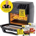 Produktbild: Rachs KOCHWERK Heißluft-Ofen Digital 12l 1700W schwarz + Zubehör HeißluftGrill