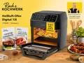 Produktbild: Rachs KOCHWERK Heißluft-Ofen Digital 12l 1700W schwarz + Zubehör HeißluftGrill