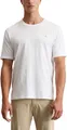 Produktbild: Marc OߴPolo Herren T-Shirt aus Bio-Baumwolle mit Rundhalsausschnitt, Weiß (White), XXL