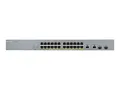 Produktbild: ZyXEL GS1350-26HP - Switch - Smart - 24 x 10/100/1000 (PoE+) (GS1350-26HP-EU0101F)