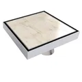 Produktbild: Bodenablauf Duschablauf Duschrinne 200x200 mm Ablauf Wasserablauf Dusche Bad für