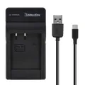 Produktbild: USB-Akku-Ladegerät für Kamera-Akku / Battery Pack Sony NP-BG1 / NP-FG1