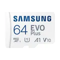 Produktbild: Samsung Evo Plus (2024) 64 GB microSDXC Speicherkarte (160 MB/s, Class 10, U3) MB-MC64SA/EU