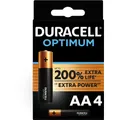 Produktbild: Duracell Optimum 4er Pack AA Batterien (4 Stk., AA) (5000394137486)