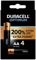 Produktbild: Duracell Optimum Mignon (AA)-Batterie Alkali-Mangan 1.5V 4St.