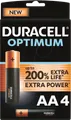 Produktbild: DURA OPT AA4 - Duracell Optimum, Alkaline Batterie, AA (Mignon), 4er-Pack