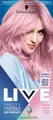 Produktbild: Schwarzkopf Live Ultra Brights P123 Haarfarbe, semi-permanent, Roségold, Set mit Pflege-Conditioner und Handschuhen für Pastell, DIY Haarmakeup, vegane Formel für hellblondes Haar