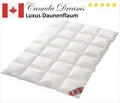 Produktbild: Neu Canada Dreams Luxus Winter Daunendecke PLUS Wärmegrad 4 200x200 cm