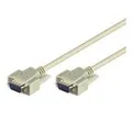 Produktbild: Monitorkabel VGA > VGA 5 polig HD Stecker auf HD Stecker 2.0m Kabel grau