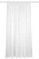 Produktbild: HOME WOHNIDEEN Vorhang Crosta 145 X 375 cm 1x Fertigschal Weiss (1 St), Kunstfaser, 1x Fertigschal Weiss