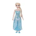 Produktbild: Disney Die Eiskönigin Playdate ELSA Riesenpuppe, 80 cm, von Jakks Pacific, voll bewegliche Puppe mit 11 Bewegungspunkten, inklusive Haarbürste und Zubehör