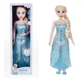 Produktbild: Disney Princess Puppe Elsa 81 cm hoch realistisch mit Kleid und Zubehör