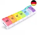 Produktbild: AUVON Tablettenbox 7 Tage, Pillendose 7 Fächer, Medikamentenbox, frei von BPA