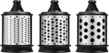 Produktbild: Kitchenaid 5KSMEMVSC Raspel-Reibenpaket (3er Set) für 5KSMVSA