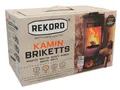 Produktbild: REKORD Braunkohlebriketts 10kg Kaminbriketts Ofen Kamin Briketts Brennstoff neu