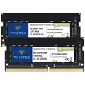 Produktbild: 16 GB 2x8 GB DDR4 3200 MHz PC43200AA PC425600 SODIMM – NonECC Unbuffered, 260...