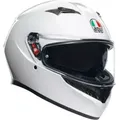 Produktbild: AGV K3 Mono White Helm, weiss, Größe XL für Männer