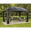 Produktbild: Pavillon Moreno 10x14, anthrazit, 298 x 423 x 283 cm (l x b x h), Aluminium - Sojag