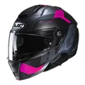 Produktbild: HJC I91 Carst MC8SF Schwarz pink matt Gr. XS Motorradhelm Klapphelm