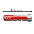 Produktbild: Universaldübel Fischer 8,10,12 DuoPower Dübel Nylon  Allzweckdübel für Beton