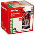Produktbild: DuoPower 6 x 50 Universaldübel leistungsstarker 2-Komponenten-Dübel Kunststof...