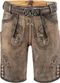 Produktbild: Trachtenlederhose kurz Fabian antik-stein 50