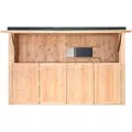 Produktbild: Grillhaus Konsta groß 337 x 95 cm natur