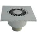 Produktbild: MARLEY Badablauf, Ø: 97 mm, Kunststoff - grau