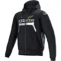 Produktbild: Alpinestars Chrome Ignition Gr. 3XL Herren Motorrad Hoodie schwarz-fluogelb