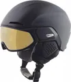 Produktbild: Alpina Sports Skihelm Alpina Alto Q-Lite Visier Skihelm Snowboardhelm Black Matt Gold Mirror