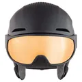 Produktbild: 4003692320940 Alpina Winterhelm ALTO Q-Lite Schwarz Matt (Gold Mirror) 59-63 ALP