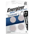 Produktbild: Energizer Ultimate Lithium - CR 2032 Knopfzelle 3V Batterien (4 Stück) - Weltweit erster 3 in 1 Kinderschutz Neuer Farbwarn-Technologie - Air Tag, Autoschlüssel, Fitnesstracker, medizinische Geräte