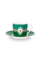 Produktbild: Pip Studio Love Birds Medallion Tasse m.U. grün 200ml