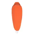 Produktbild: Sea to Summit - Reactor Extreme Schlafsack-Liner - Compact Mummy mit Kordelzug - Thermolite für Thermo-Boost - Ultra-Sil Packsack - Wanderungen, Camping & Camping im Winter - Orange - 342g