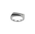 Produktbild: Fossil Fingerring Damenring 925er Sterlingsilber Silber Gr. 50(15,9) JF14130040503, kantiges, modernes Design, 925er Sterling Silber