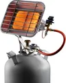 Produktbild: ROWI Gas-Heizstrahler HGS 4600/1 4,5 kW inkl. Druckregler & Schlauch