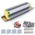 Produktbild: Klemmen UK 2,5 Reihenklemmen Kit DIN Schiene 20A 600V Schraubbefestigung