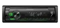 Produktbild: Pioneer MVH-S120UBG, 1DIN Autoradio mit RDS, grün, halbe Einbautiefe, 4x50Watt, USB, MP3, AUX-Eingang, Android-Unterstützung, 5-Band Equalizer, ARC App