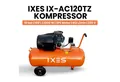 Produktbild: Scheppach Kompressor IXES Kompressor 100L Luftkompressor 10 bar Druckluft 3PS 412L/min, 2200 W, max. 10 bar, 100 l