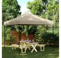 Produktbild: vidaXL Angelzelt, Partyzelt Faltbar Pop-Up Taupe 292x292x315 cm