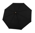 Produktbild: doppler Nature Long AC Umbrella Regenschirm Simple Black schwarz
