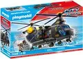Produktbild: Playmobil City Action SWAT-Rettungsflugzeug. Typ: Aktion/Abenteuer, Empfohlenes Alter in Jahren (mind.): 5 Jahr(e), Empfohlenes Alter in Jahren (max.): 10 Jahr(e), Produktfarbe: Mehrfarbig (71149)