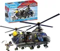 Produktbild: PLAYMOBIL 71149 City Action SWAT Rettungshelikopter Detailreicher Luft 117 Stück