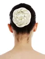 Produktbild: WIG ME UP - HYD-0046-613 Haarteil Dutt Haardutt Haarknoten Chignon aufwendig geflochten Lichtblond Platinblond