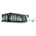Produktbild: dwt Vorzelt Prime Air HQ II, Gr. 51 (956-980 cm) grau 590 cm x 240 cm